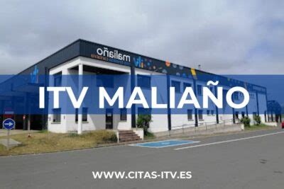 cita previa itv maliao|Estación ITV Maliaño